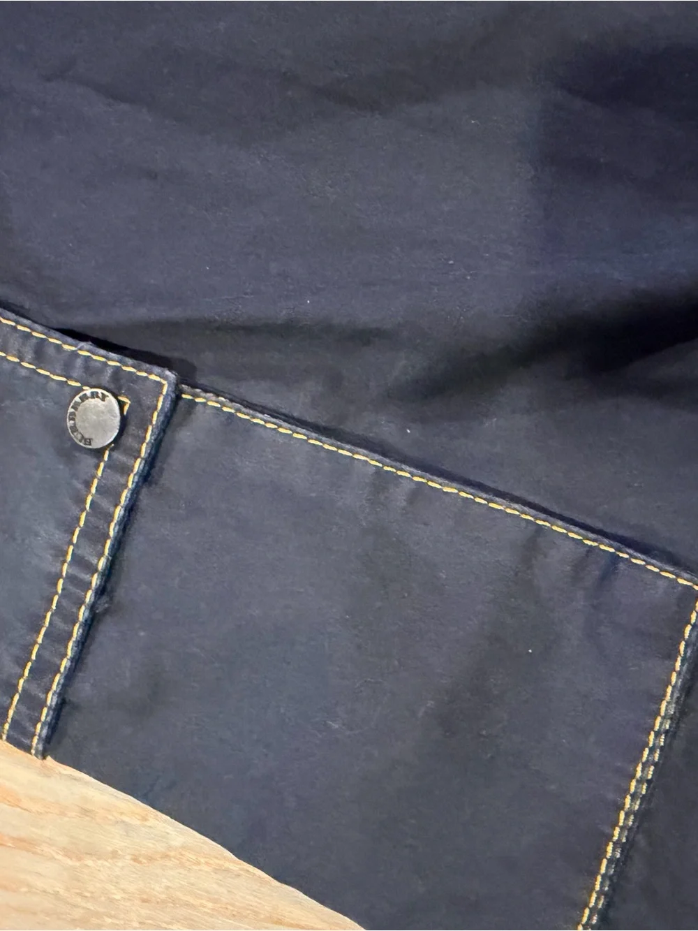 Burberry Boy’s Midnight Cargo Pants with Contrast Stitching